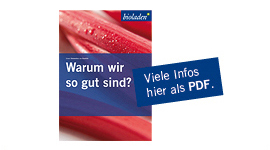 Downloaden Sie unseren Qualitäts-Infoflyer als PDF.  Beste Qualität
